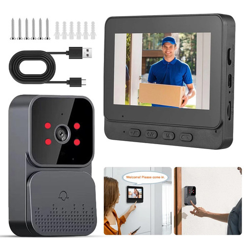 Secure wireless video doorbell - secure,