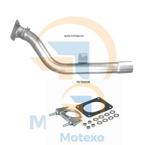 Bm70592 exhaust front - pipe, bmw