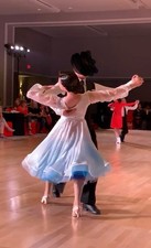 Custom Made Ballroom Dancing Competition Dress Women's Size Small