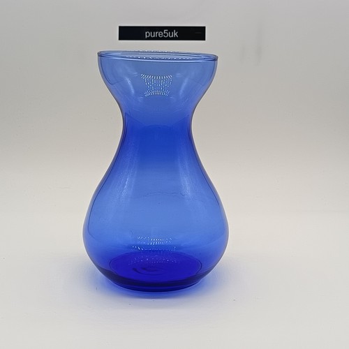 Blue hyacinth bulb vase - hyacinth,