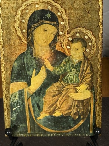 Religious cristian icon virgin - cristian,