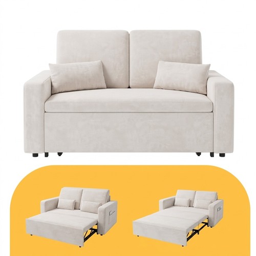 Seater pull out sofa - sofa, bed
