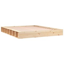Bed Frame Home Wooden Bedstead
