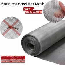 Stainless steel rat mesh - steel,