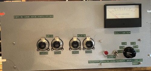 432 mhz ham amplifier - kw,