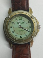Mens Timberland Aluminum Watch Working Battery In Used Condition