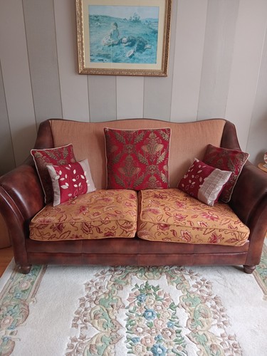 Seater italian leather sofa - seater,