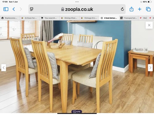 Ercol dining table - ercol, with