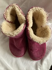 Child's Pink Ugg Boots Size 28