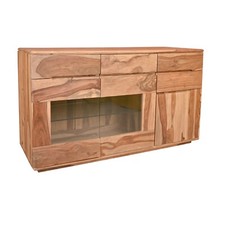Sheesham Cabinet Glass