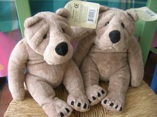 Set of 4 SOFT cuddly NEW TEDDY