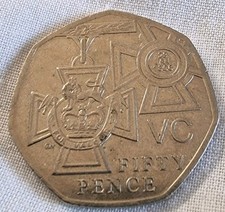 2006 VC Victoria Cross 50p Fifty Pence Coin, Circulated