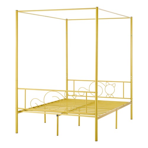 Full size canopy bed frame - size,