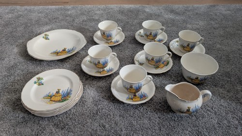 Midwinter vintage tea set - midwinter,