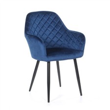 Velvet Quilted Blue Dining