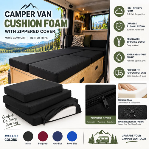 Camper van mattress cushion - mattress,