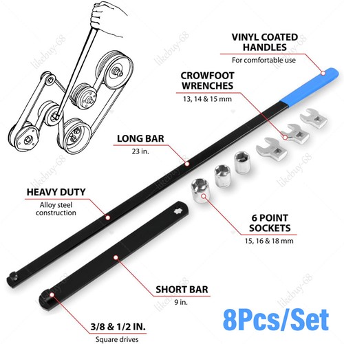 8pcs timing serpentine belt - 8pcs,