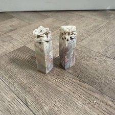 Chinese Carved Column Stamp Wax Seal Letters Art Mum And Dad