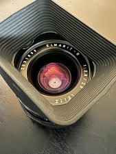 Leitz Wetzlar Elmarit-R 28mm F2.8 [I] Leica Lens, with Lens Hood