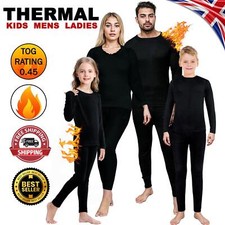 Kids Men Women Thermal Long