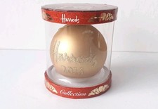 Harrods Bauble 2013 Gold