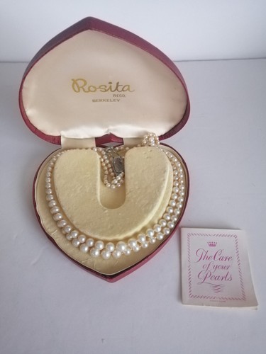 Vintage ciro cream faux pearl - ciro,