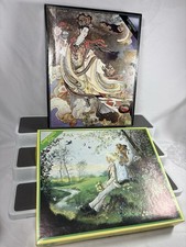 2 x Pre-loved: Foil Embossed