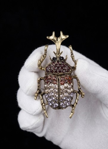 Vintage style stag beetle - vintage,