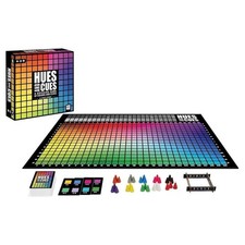 Hues and Cues Clever Colors Board Game For 3-10 Players Ages 8+ Creative & Fun