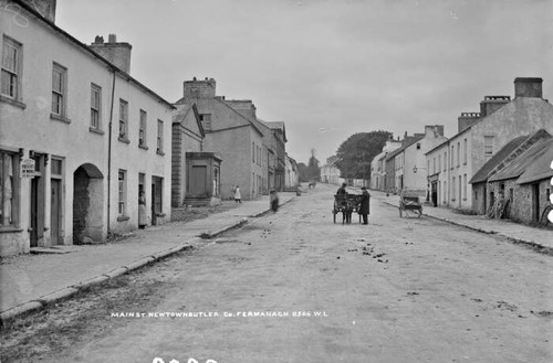 Main street newtownbutler - street,