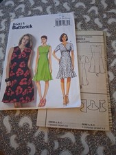 B6015 Butterick Sewing Pattern Dress 16-24