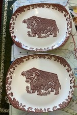 1970s Ironstone Beefeater Cow