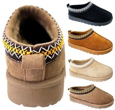 LADIES WOMENS FAUX FUR LINED