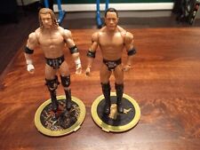 WWE The Rock & Triple H Smackdown Championship Showdowns Figure 2 Pack Mattel 