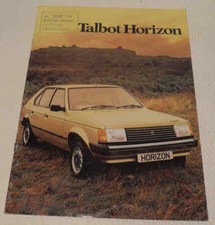 Talbot Horizon 1979 Sales