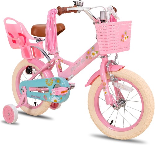 Inch pink girls kids bike - 12,