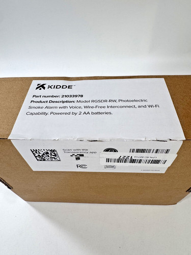Kidde smart smoke alarm - smart,