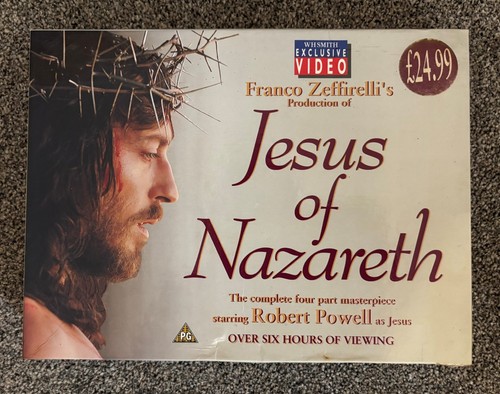 Vhs video box set jesus - box,