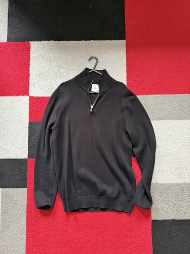 Black quarter zip - zip, men’s