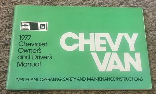 Original 1977 chevrolet van - original,