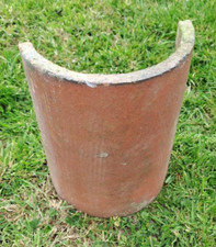 9 x Reclaimed 12" Ridge Tiles (Red)