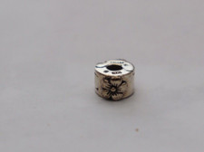 CHAMILIA CONNECTED LOVE FLOWER SPACER LOCK BEAD STERLING SILVER CHARM  EC