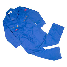 DICKIES Carpenter Workwear Mens Boiler Suit Blue Relaxed L W38 L27