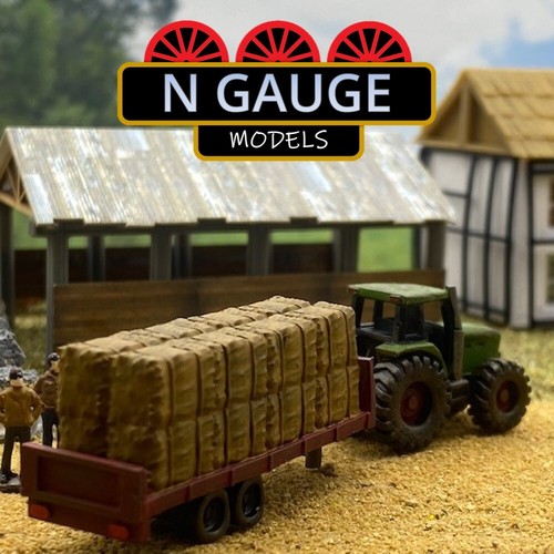 Painted scale gauge tractor - n,
