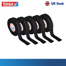TESA 51608 TAPE 19mm 15m Adhesive Fleece Fabric Wirnig Loom Harness Pack of 5