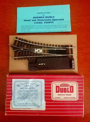 Hornby dublo 2728 points rhs - 2728,