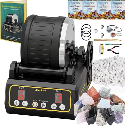 Rock tumbler kit 5lb - tumbler, 2.5lb