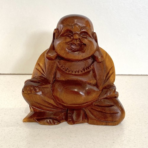 Wooden lucky buddha hand - wooden,