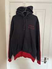 Mens Jack Wills Navy And Red