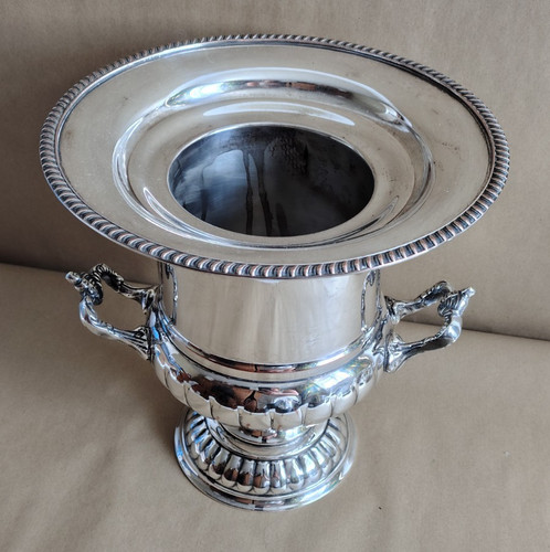 Vintage silver plated wine - vintage, silver-plated